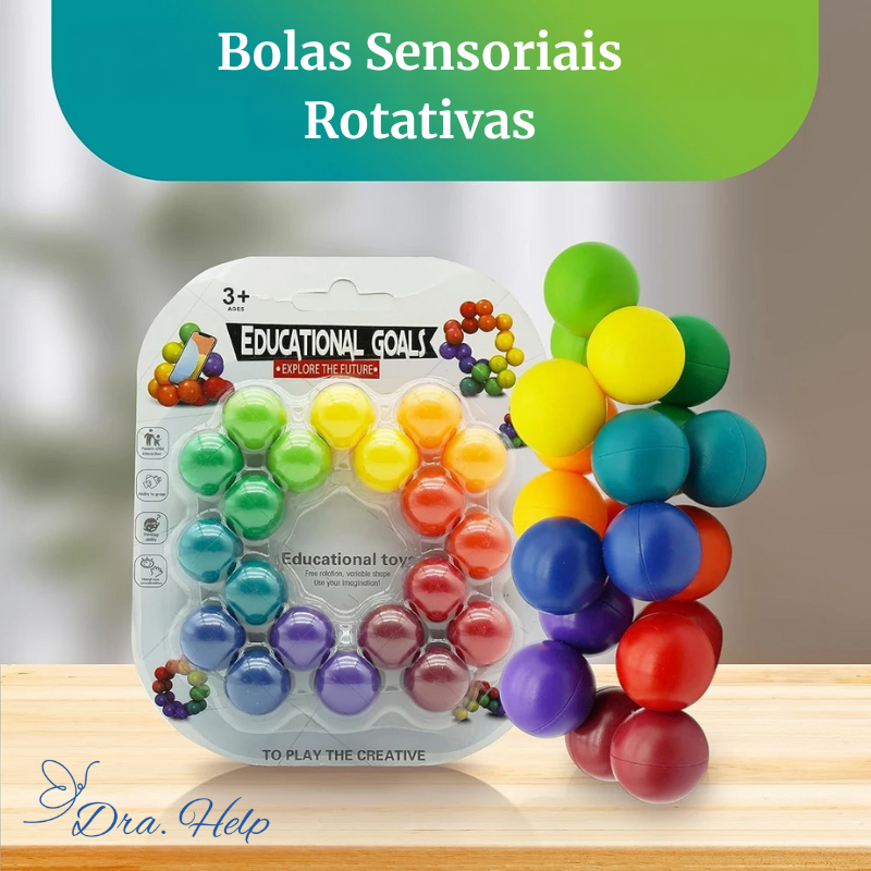 LoopHelp • Bolas sensoriais anti-stress - Dra. Help