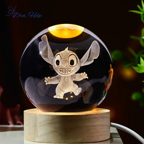 StitchLight • Bola de Cristal 3D com luz - Dra. Help