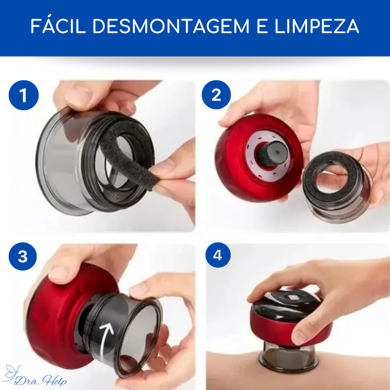 Suction - Massageador com sucção - Dra. Help