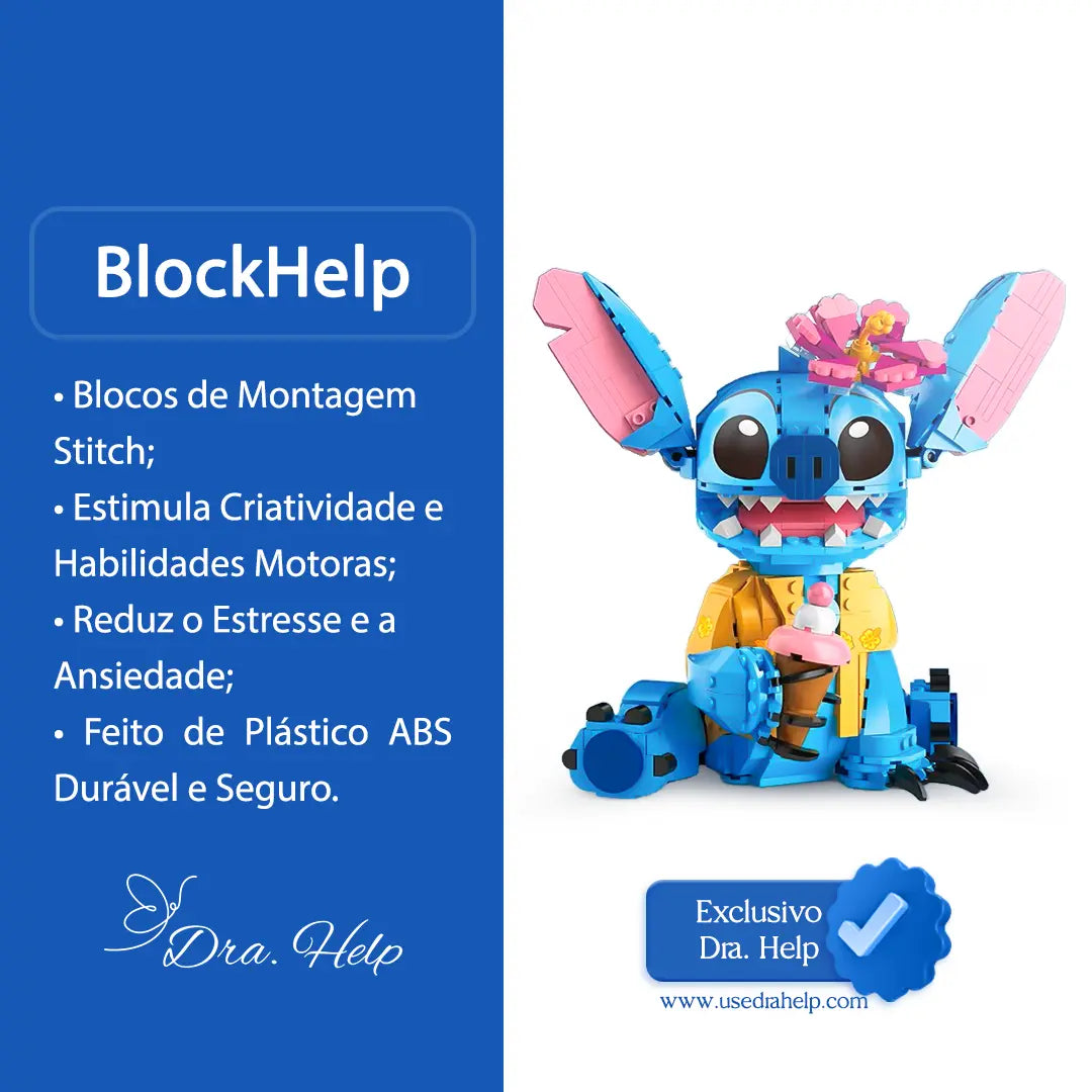 BlockHelp • Blocos de Construção anti-stress - Dra. Help