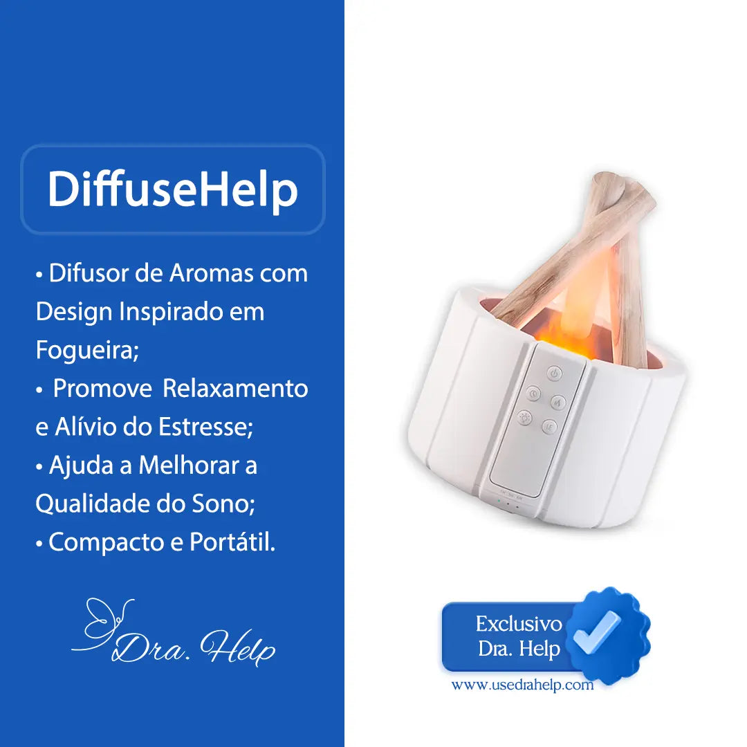 DiffuseHelp • Difusor calmante - Dra. Help