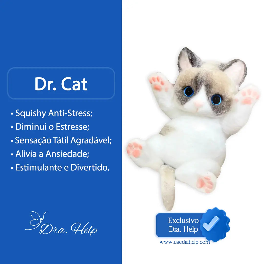 Dr. Cat • Squishy anti-stress - Dra. Help