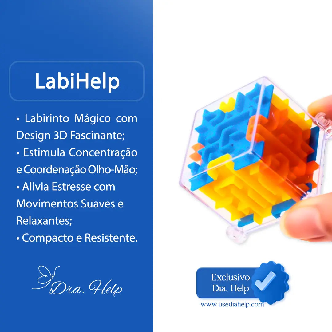 LabiHelp • Labirinto Mágico anti-stress  - Dra. Help