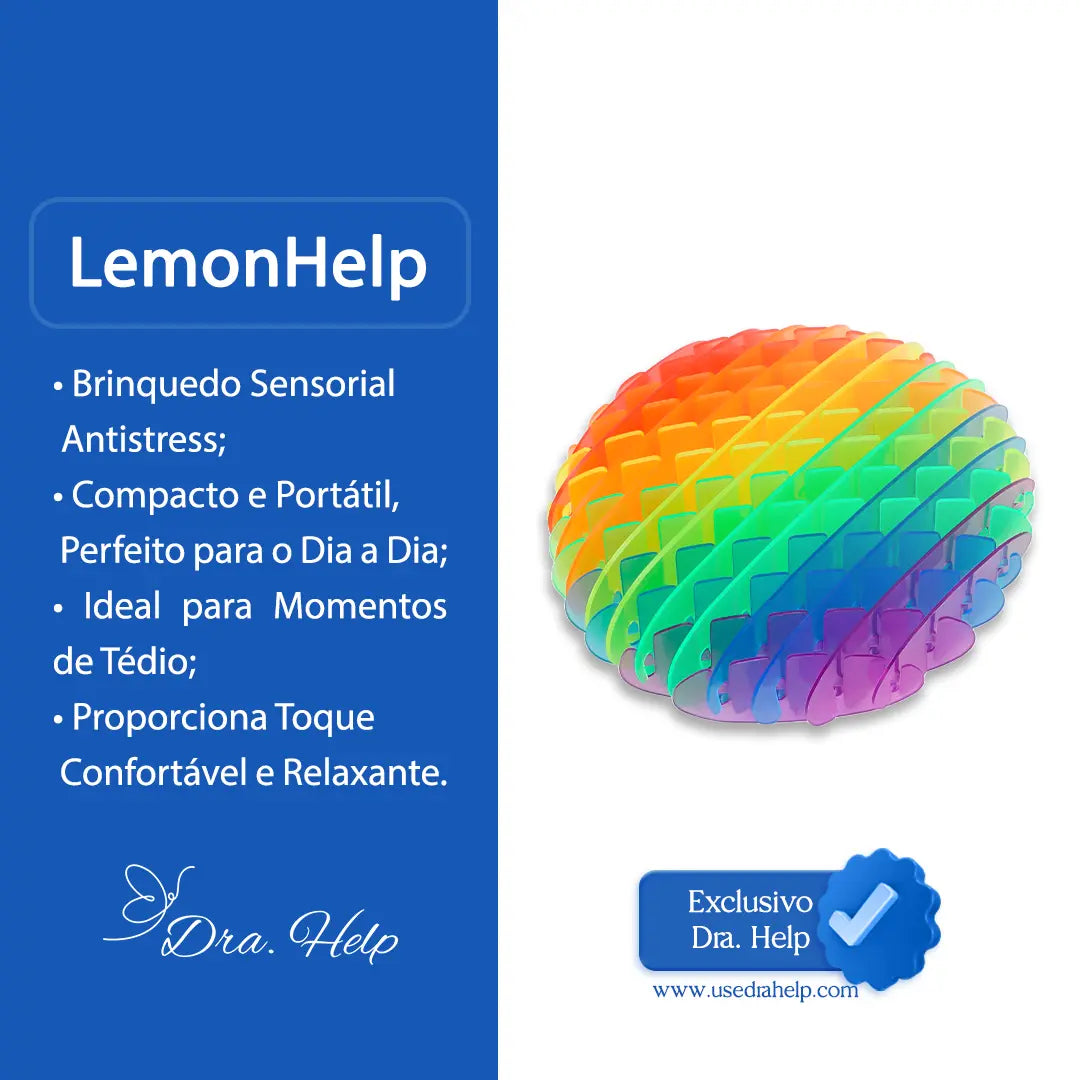 LemonHelp • Brinquedo Relaxante - Dra. Help