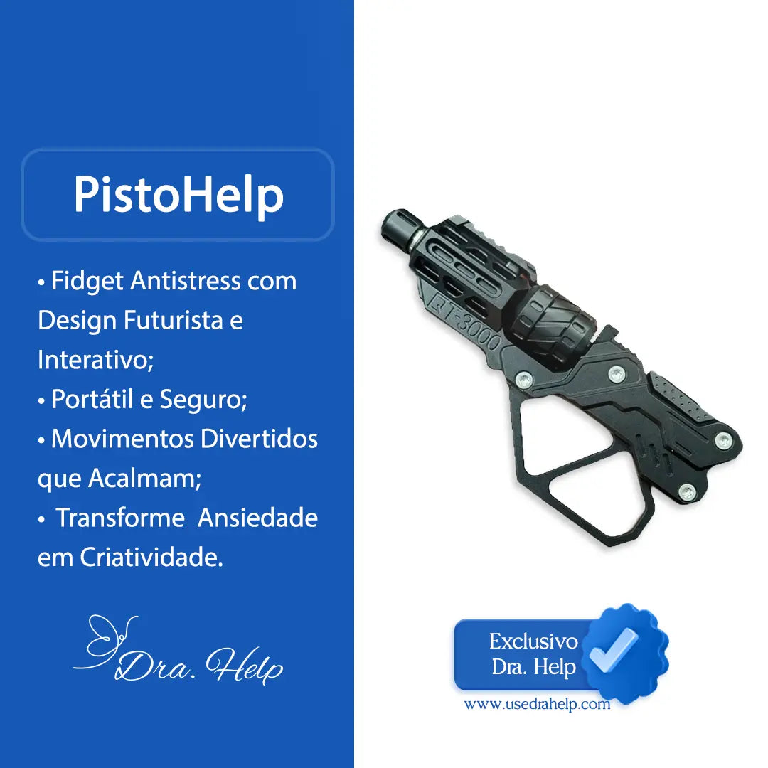 PistoHelp • Fidget Anti-stress - Dra. Help