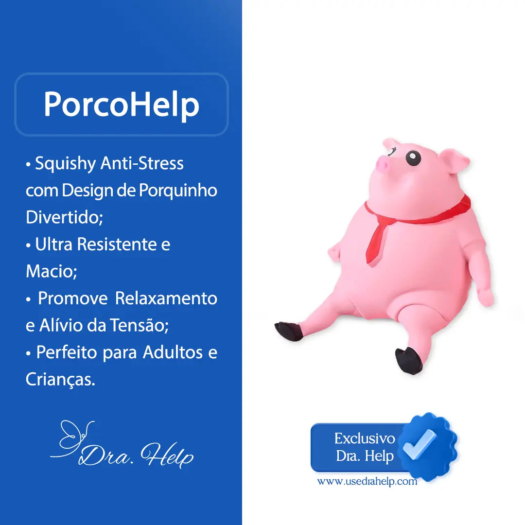 PorcoHelp • Squishy anti-stress - Dra. Help