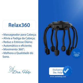 Relax360 • Massageador para cabeça - Dra. Help