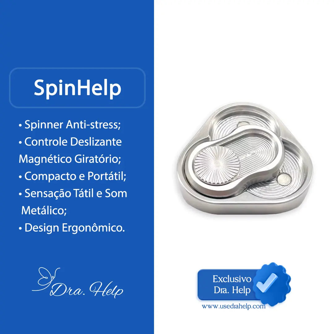 SpinHelp • Spinner Anti-stress - Dra. Help