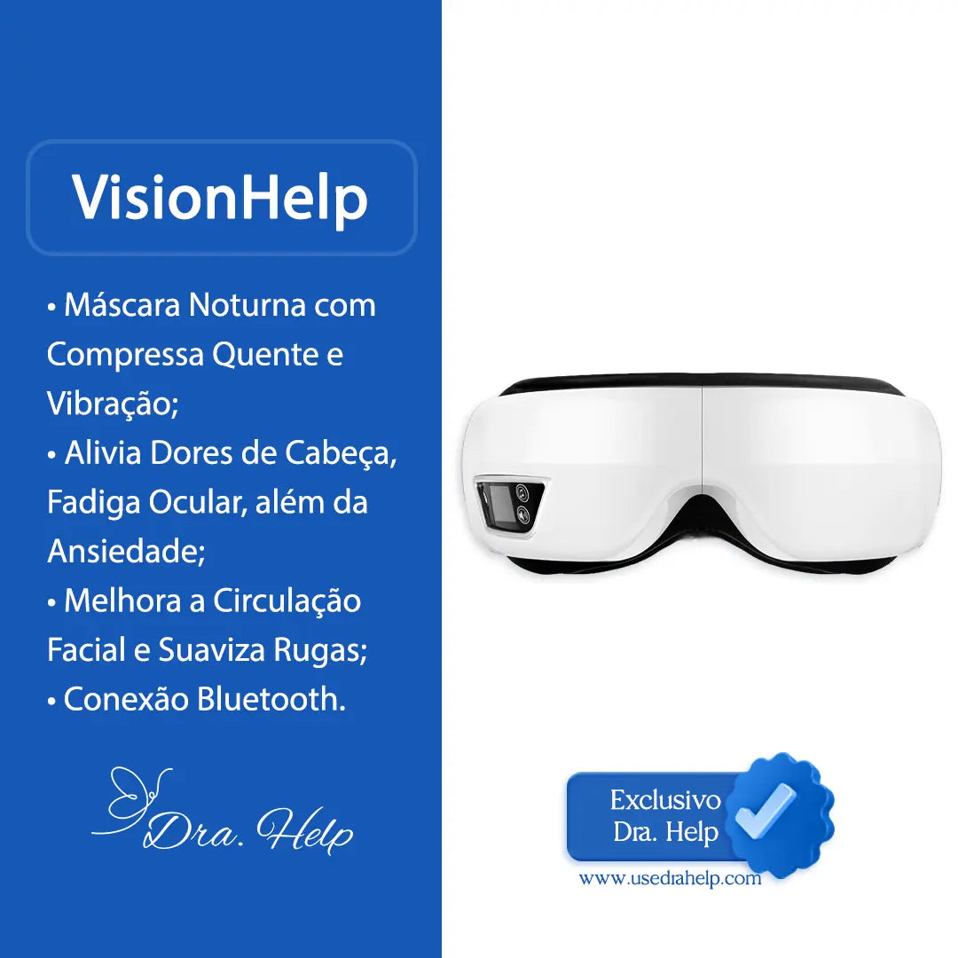 VisionHelp • Máscara noturna - Dra. Help