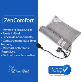 ZenComfort • Travesseiro terapêutico - Dra. Help