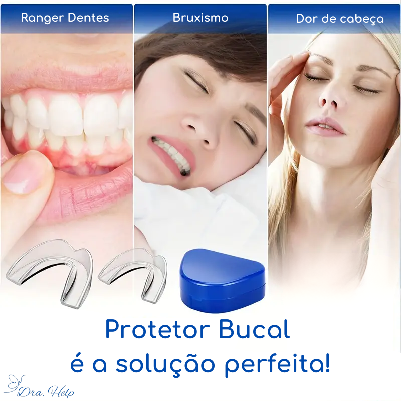 BruxBlocker • Protetor bucal anti-bruxismo - Dra. Help