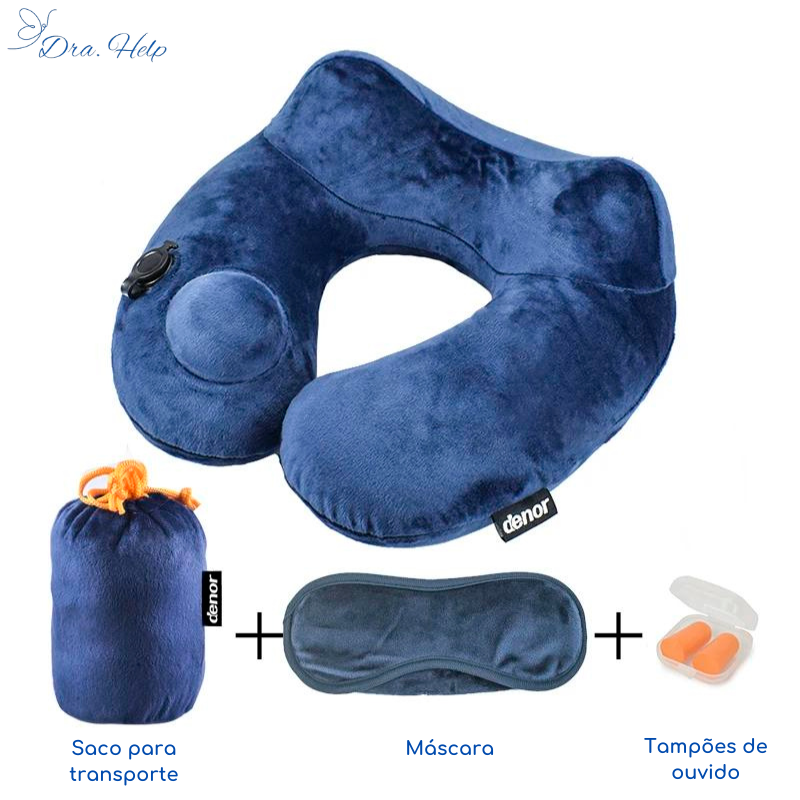 Kit ErgoRelax • Almofada de pescoço Ergonômica - Dra. Help