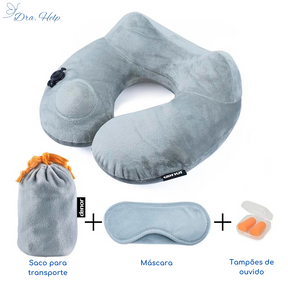 Kit ErgoRelax • Almofada de pescoço Ergonômica - Dra. Help