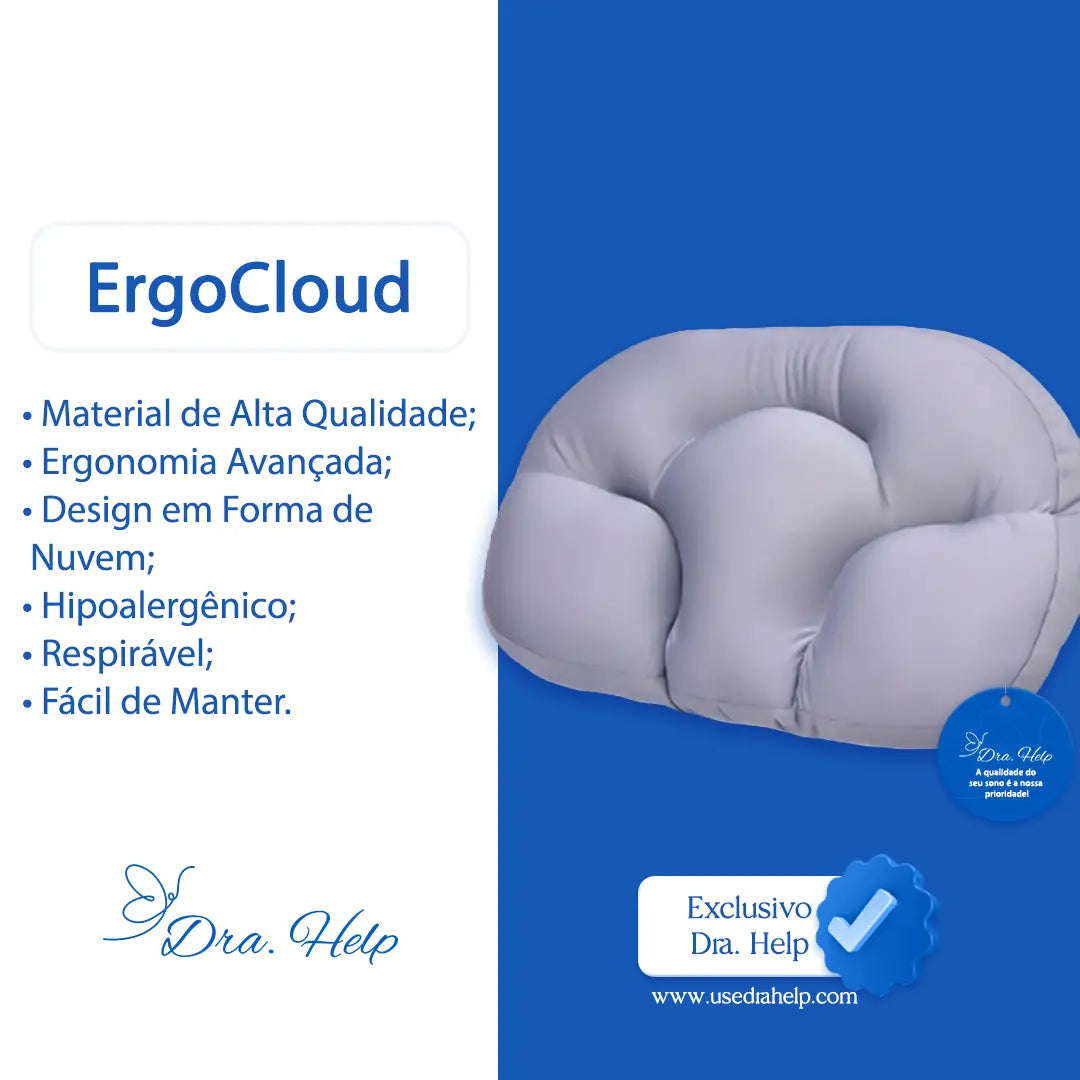 ErgoCloud • Travesseiro Ergonomico - Dra. Help